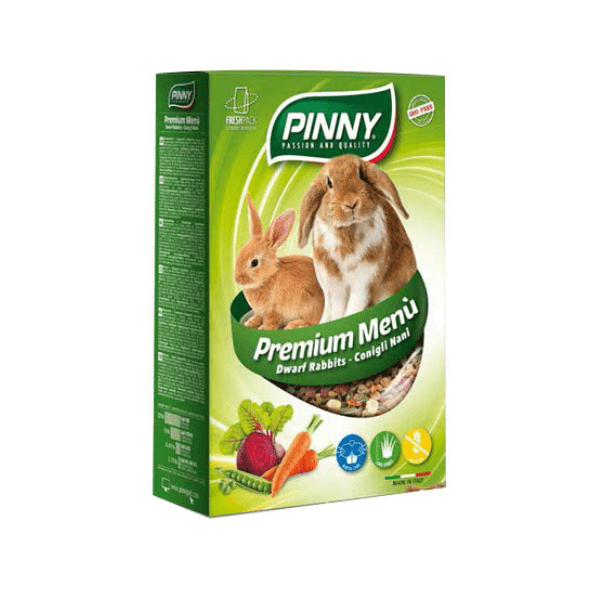 Premiun Menú Rabbits, 2.5 kilos, Pinny Italia